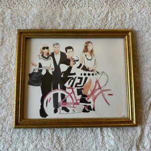 Framed Schitt's Creek Art Print 8x10" Watercolor